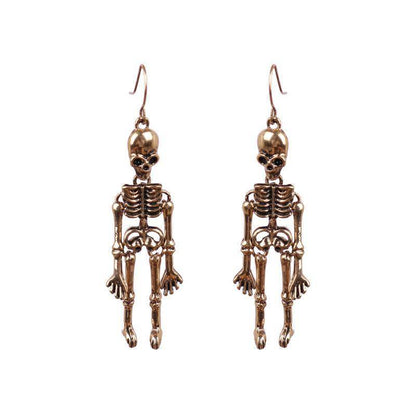 Skeleton Alloy Earrings for Stylish and Unique Looks
