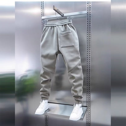Shangbao Trendy Mens Spring Solid-Color Casual Sweatpants