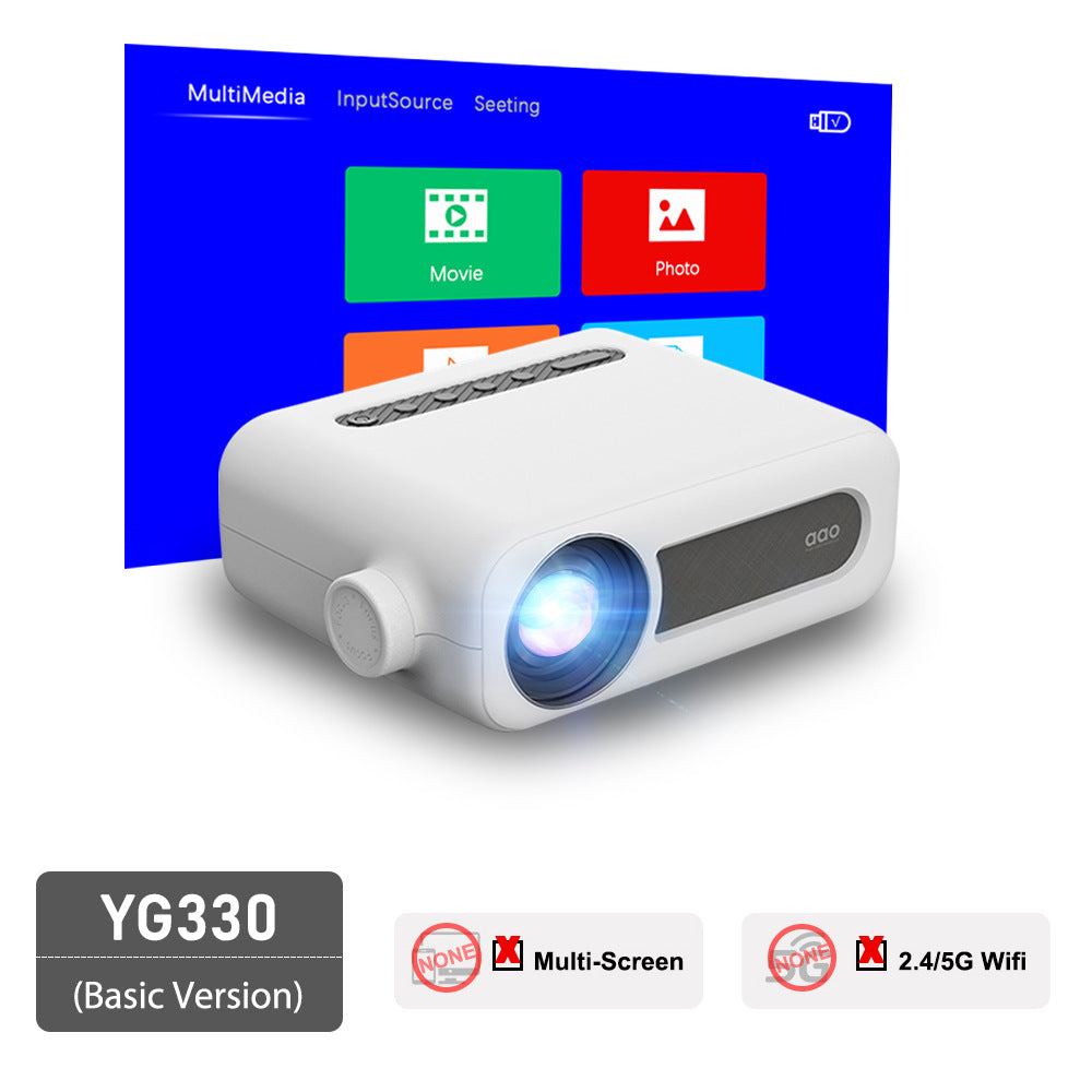 HD Mini Home Projector Led Home Theater Children&