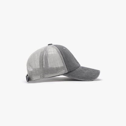 Breathable Mesh Adjustable Baseball Cap for Comfort and Style