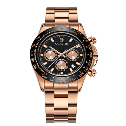 Steel Belt Multifunctional Watch Men&