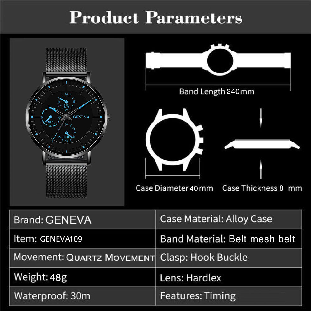 Korean Fashion Watch Men&