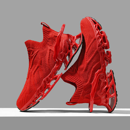 Breathable Blade Plus Size Shock Absorption Flying Woven Men&