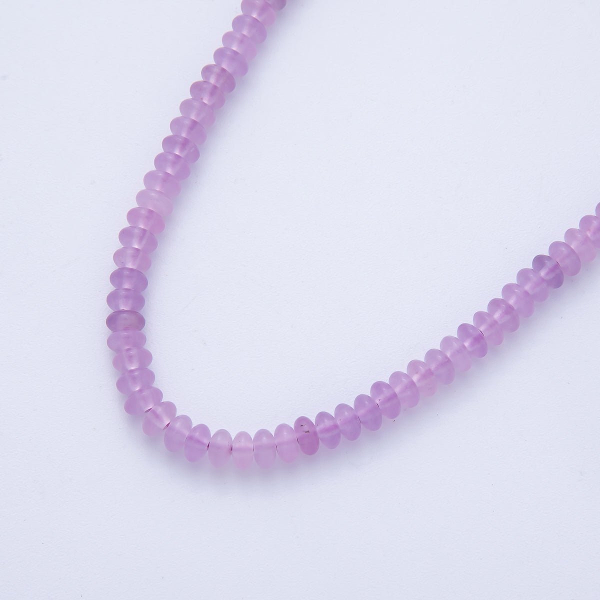 4.8mm x 2.5mm Rondelle Natural Gemstone Strand Finding | WA-04176 ~ WA-04185