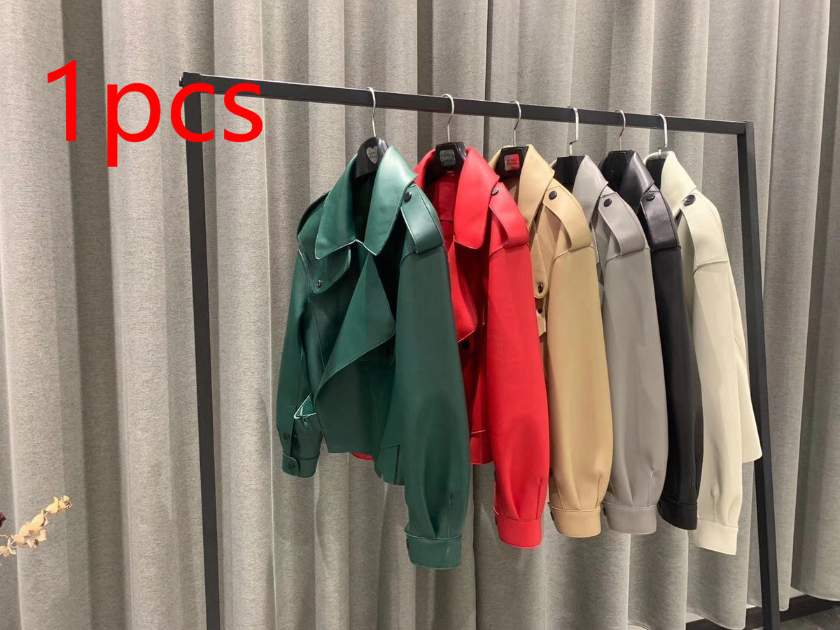 New Genuine Leather Clothes Women&