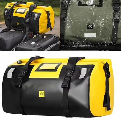 Motorcycle Large Capacity Car Travel Storage Backseat Bag