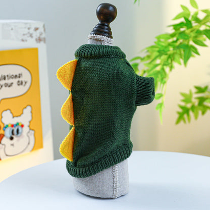 Pet Ring Dog Clothes Warm, Comfortable And Cute
