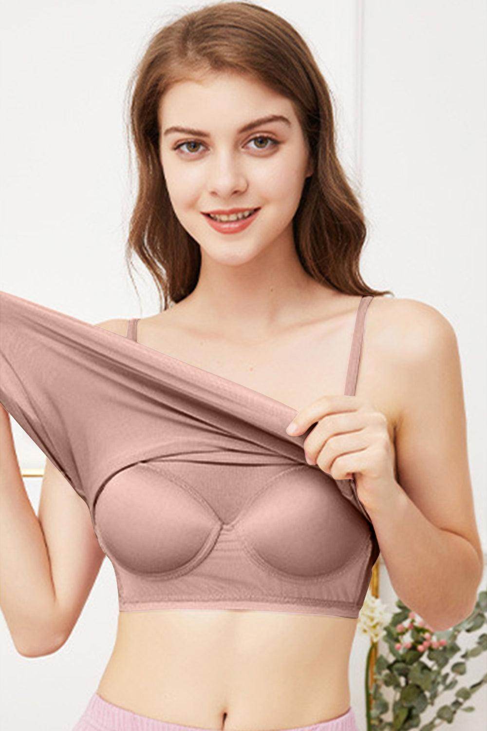 Scoop Neck Cami with Bra for Comfortable Everyday Wear