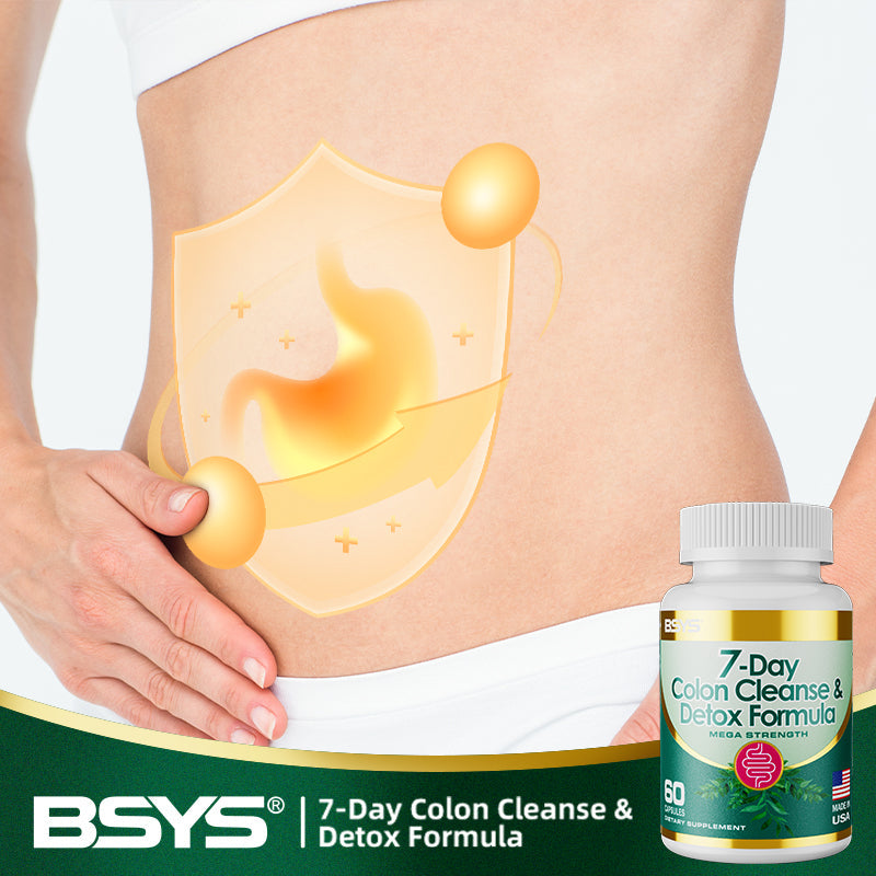 7-Day Colon Cleanse &amp; Detox Formula Capsulese