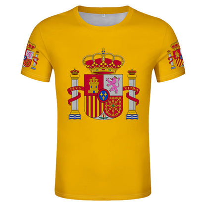Digital Printing Couple Sports T-shirt American Football Short Sleeve