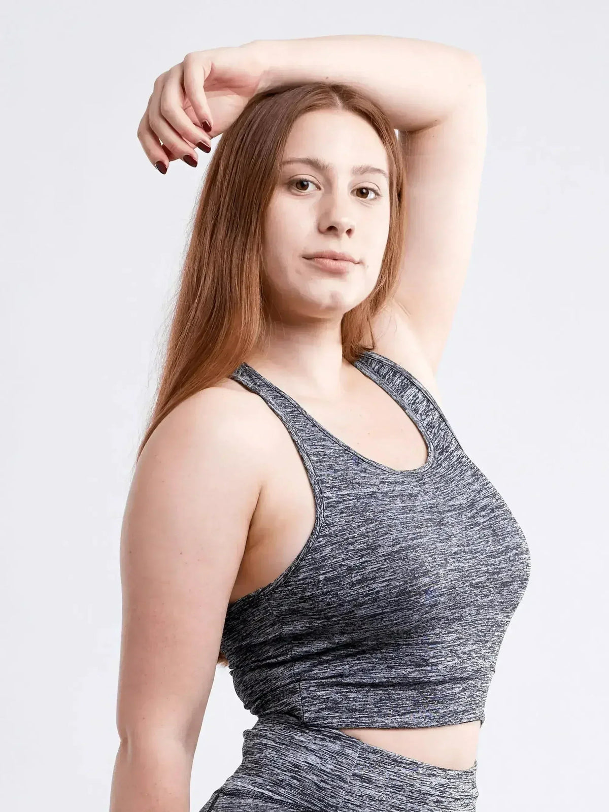 Racerback Training Crop Tank – Lightweight &amp; Breathable for Workouts