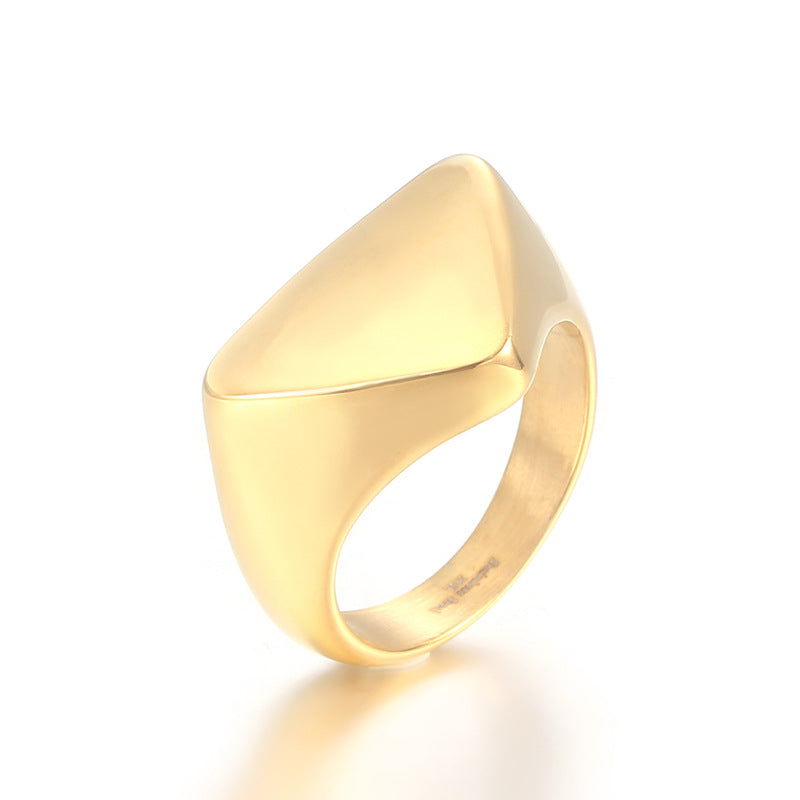 Fashion Triangle Stainless Steel Men&