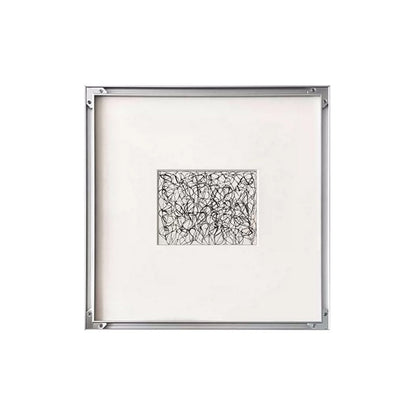 Modern Simple Black And White Line Decorative Painting