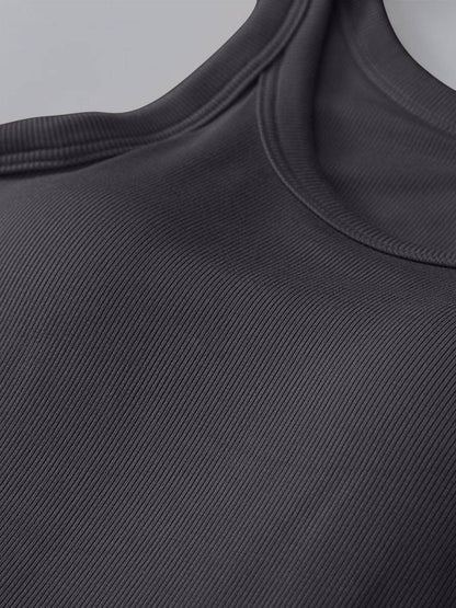Round Neck Tank with Bra for Everyday Comfort Wear