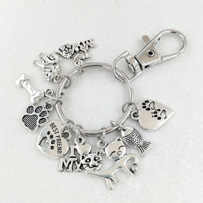 Dog Bones Cat Fish Footprints Dog&