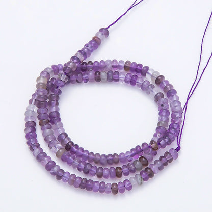 4mm Mini Rondelle Natural Gemstone Bead Strand Finding | WA-00043