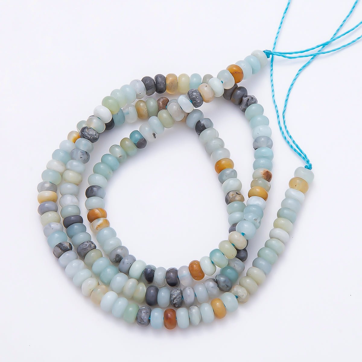 4mm Mini Rondelle Natural Gemstone Bead Strand Finding | WA-00043