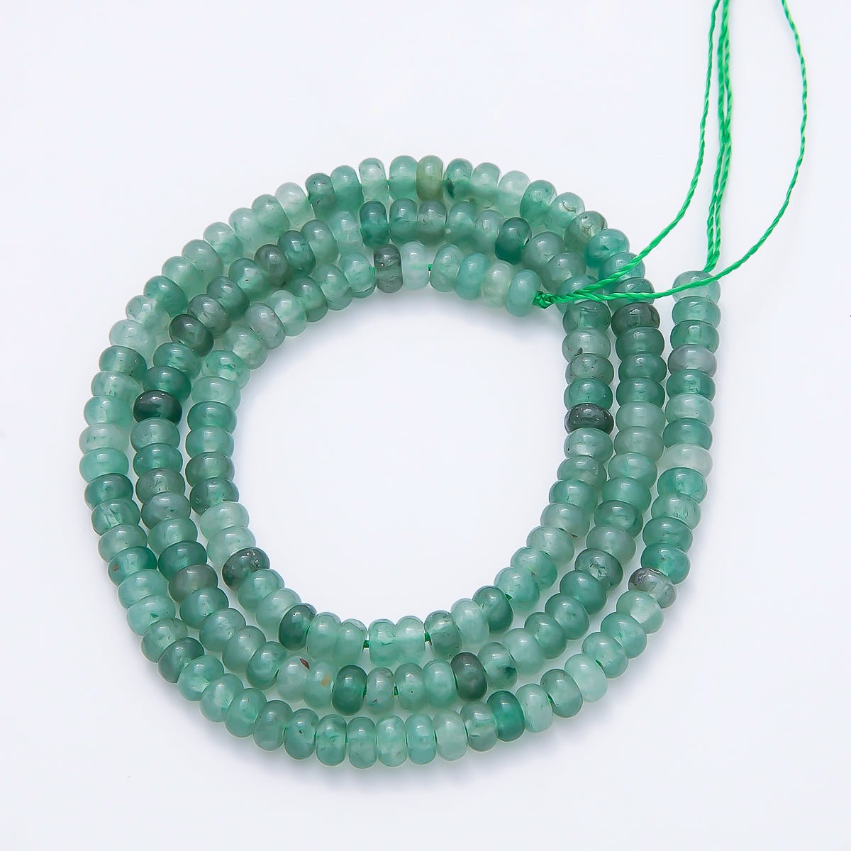4mm Mini Rondelle Natural Gemstone Bead Strand Finding | WA-00043