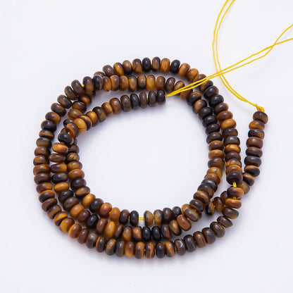 4mm Mini Rondelle Natural Gemstone Bead Strand Finding | WA-00043