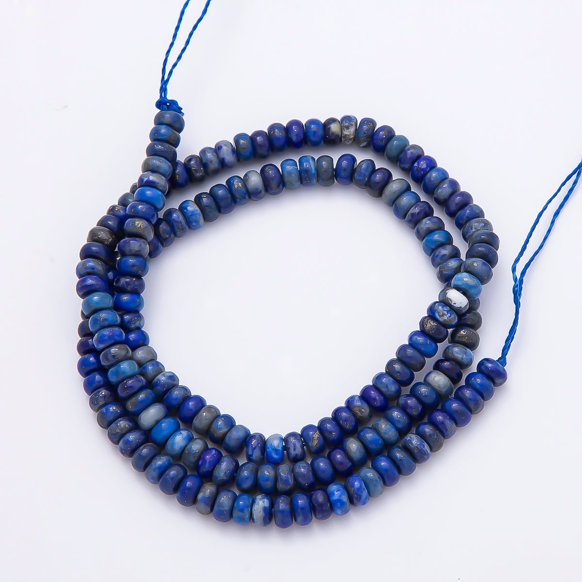 4mm Mini Rondelle Natural Gemstone Bead Strand Finding | WA-00043