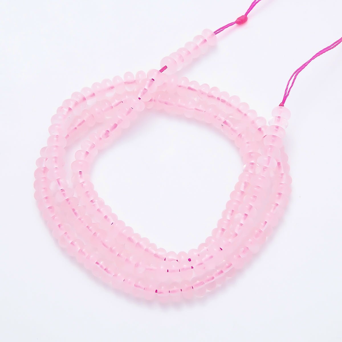 4mm Mini Rondelle Natural Gemstone Bead Strand Finding | WA-00043