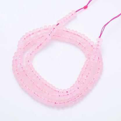 4mm Mini Rondelle Natural Gemstone Bead Strand Finding | WA-00043