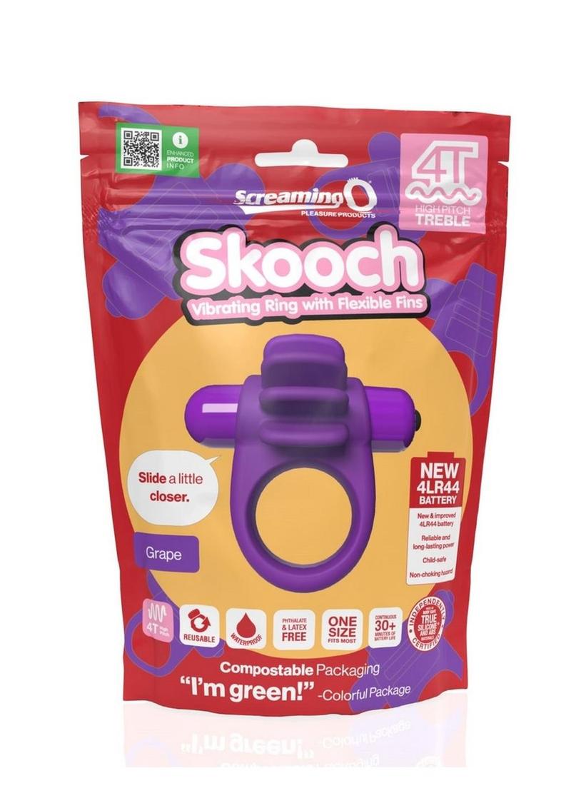 Screaming O 4T Skooch Vibrating Cock Ring with Clitoral Stimulator