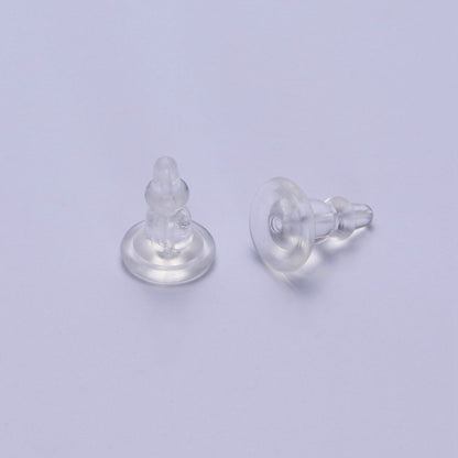 50 pairs Silicone Earring Back L-733
