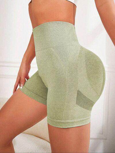 High Waist Active Shorts for Women with Stretchy Comfort