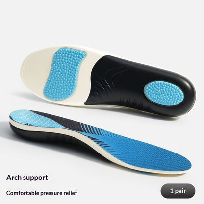 Arch-support Insoles With A U-shaped Heel Cup To Prevent Overpronation And Supination