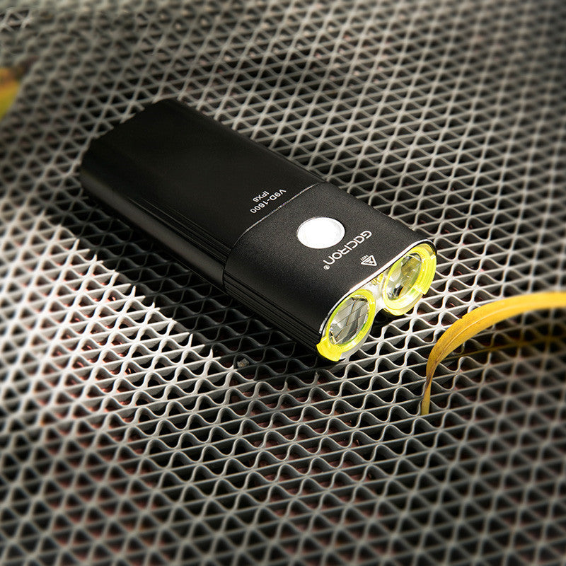 Waterproof 1600 Lumens Bicycle Headlight Power Bank