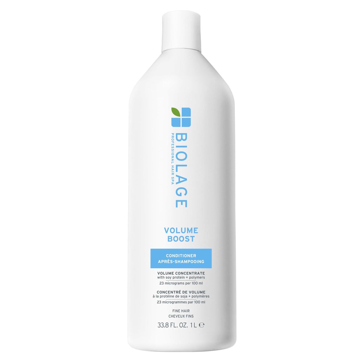 Biolage Volume Boost Conditioner - Weightless Moisture, Shine &amp; Volume, Detangles Fine Hair, Soy Protein &amp; Polymers, Vegan &amp; Paraben-Free