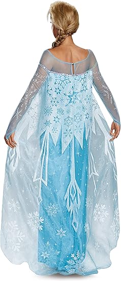 Elsa Frozen Prestige Ice Queen Dress Woman&