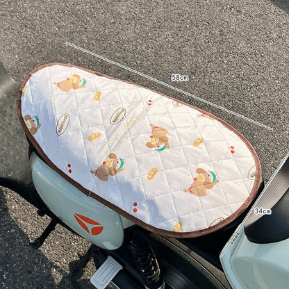 Dust-Proof And Heat-Insulated Motorcycle Seat Cover