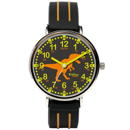 Kids Time Teacher Watch - Educational Analog Watch with Japanese Quartz Movement Ages 5-12