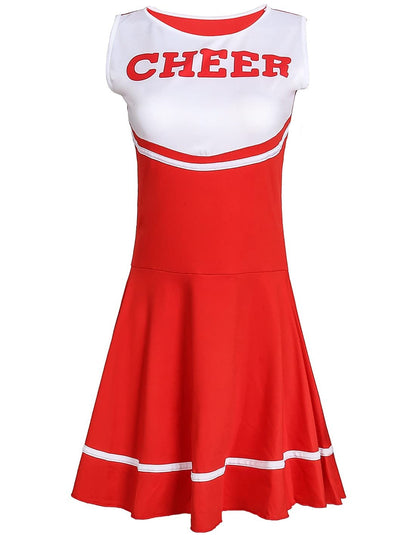 Cheerleader Costume Uniform - Women&