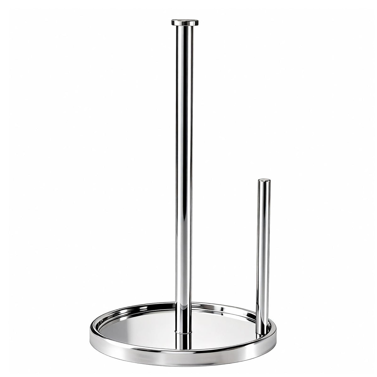 Paper Towel Holder Countertop with Anti Slip Weighted Base