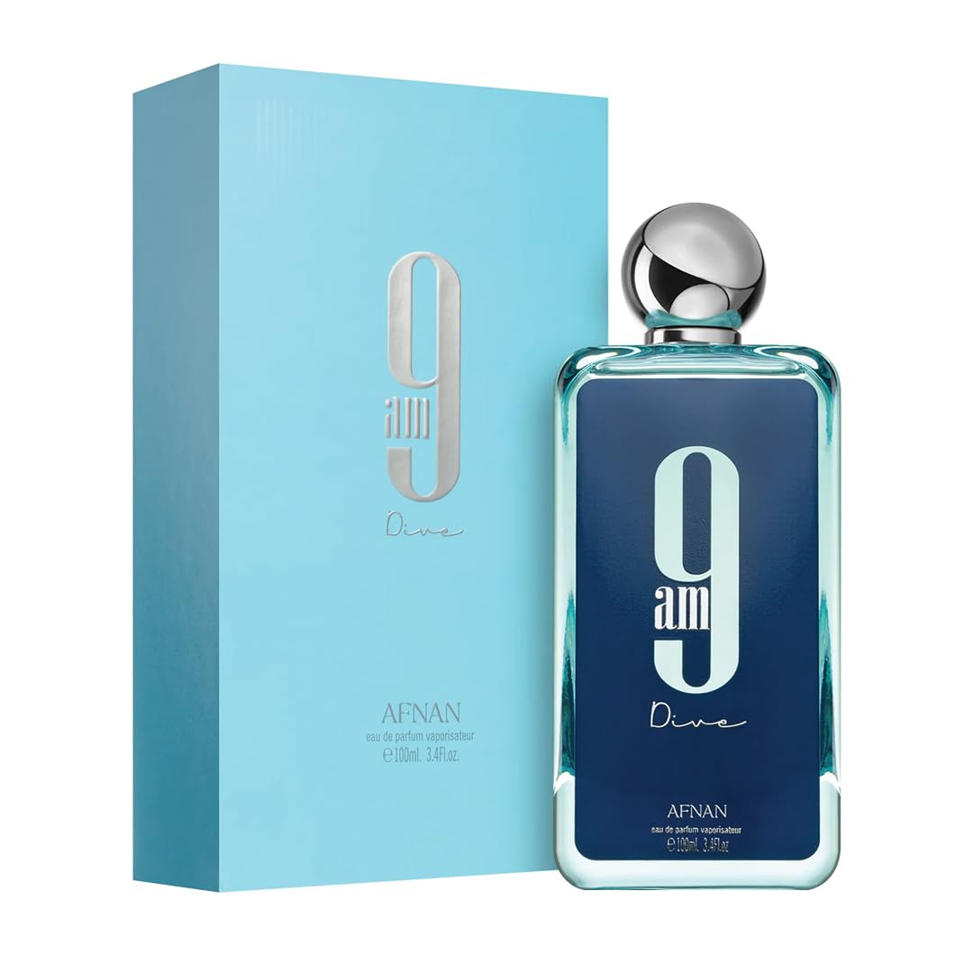 Afnan 9 PM For Men Eau De Parfum, 3.4 Fl. Oz