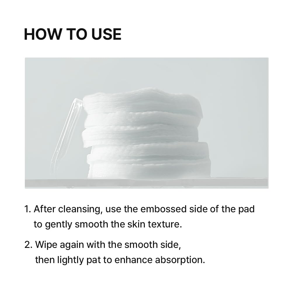 Needly Daily Toner Pad I Exfoliating Pads for Face with BHA &amp; PHA(80 Pads), Deep Hydration, Pore Minimizer for Face, Centella, Tea Tree, High Volume Essence, Extra Large Cotton Pad, Korean Skin Care