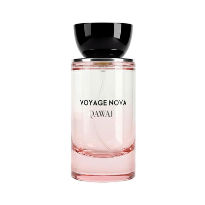 Voyage Nova Eau de Parfum for Women, Lychee Bergamot Ginger, Rose Peony Cocoa Blossom, Elegant Patchouli, Long Lasting Spring Fall Perfume, 100ml &amp; 3.4 fl oz