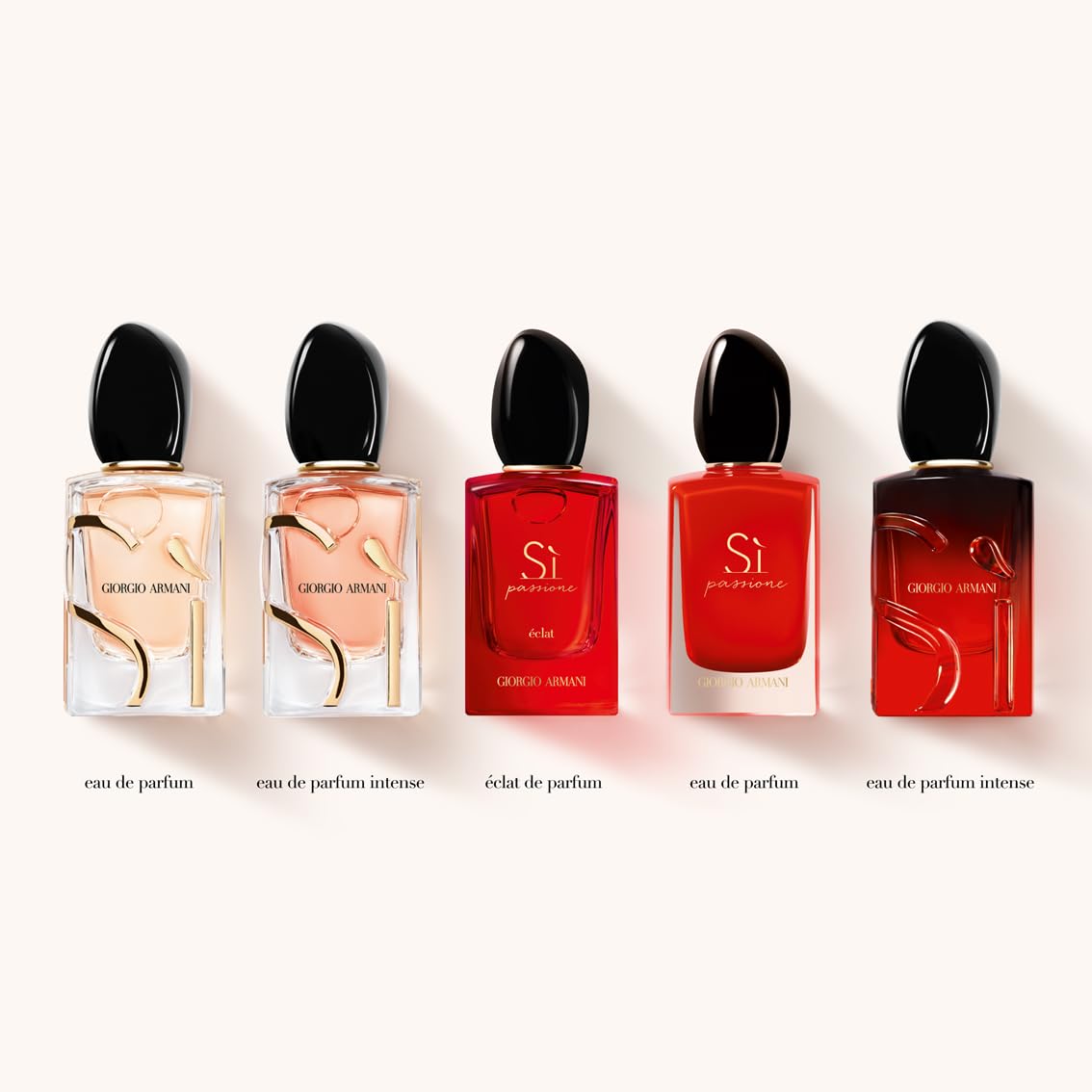 Armani Beauty - Sì Passione - Eau de Parfum - Vanilla Perfume for Women - Floral Citrus Fragrance - Blackcurrant Nectar, Damascena Rose, Black Tea Notes