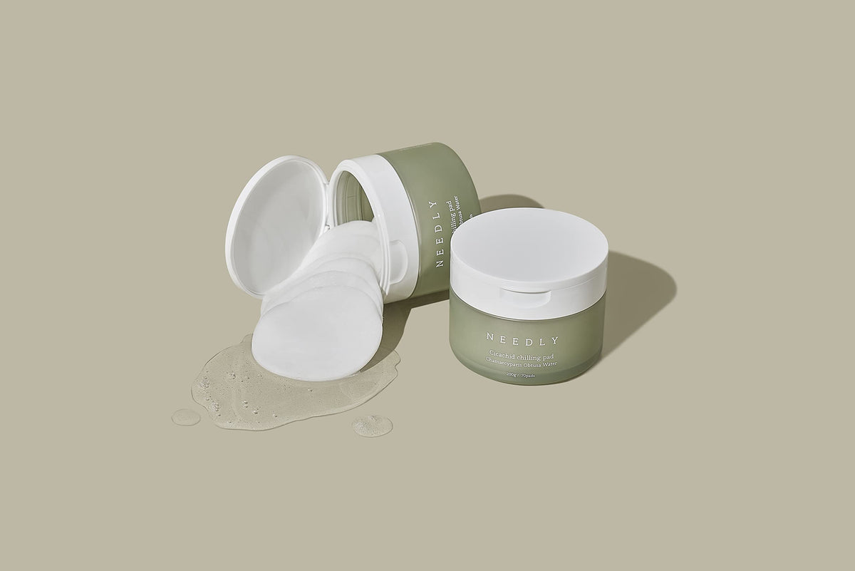Needly Daily Toner Pad I Exfoliating Pads for Face with BHA &amp; PHA(80 Pads), Deep Hydration, Pore Minimizer for Face, Centella, Tea Tree, High Volume Essence, Extra Large Cotton Pad, Korean Skin Care