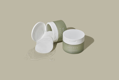 Needly Daily Toner Pad I Exfoliating Pads for Face with BHA &amp; PHA(80 Pads), Deep Hydration, Pore Minimizer for Face, Centella, Tea Tree, High Volume Essence, Extra Large Cotton Pad, Korean Skin Care