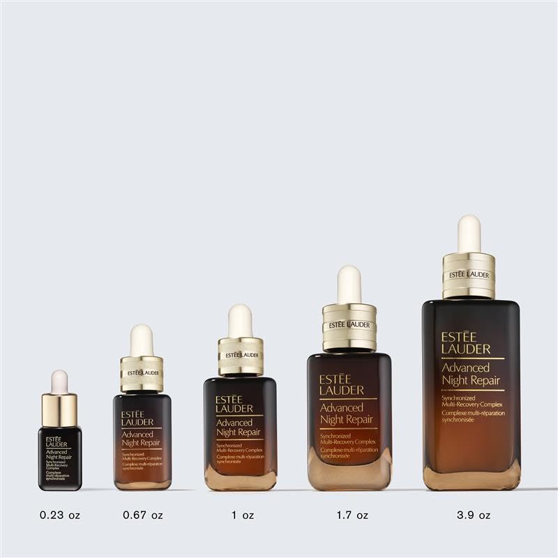 Estée Lauder Advanced Night Repair Face Serum Synchronized Multi-Recovery Complex with Hyaluronic Acid &amp; Peptides | Anti Aging &amp; Hydrating Serum