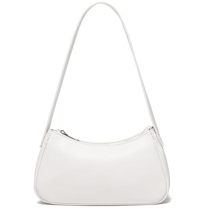 Small Shoulder Bag for Women Cute Mini Purse Trendy Vegan Leather Y2k Crescent Handbag