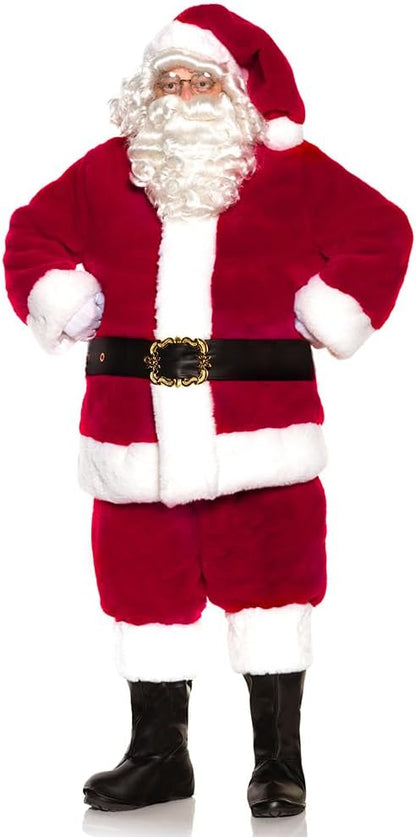 Luxurious Ultra Plush Professional Santa Claus Men&