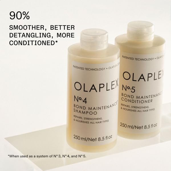 OLAPLEX Wash &amp; Shine Hair Kit | Shampoo &amp; Conditioner, Bonding Oil 8.5 Oz