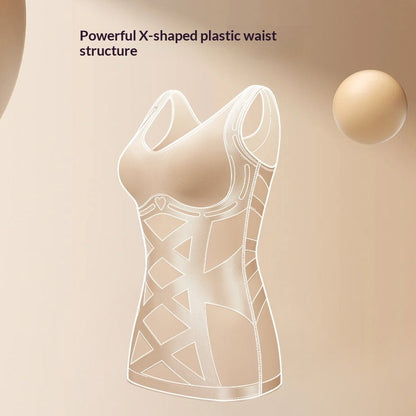Double-wing Cross-pressure Vest Spring Breathable Fixed Women