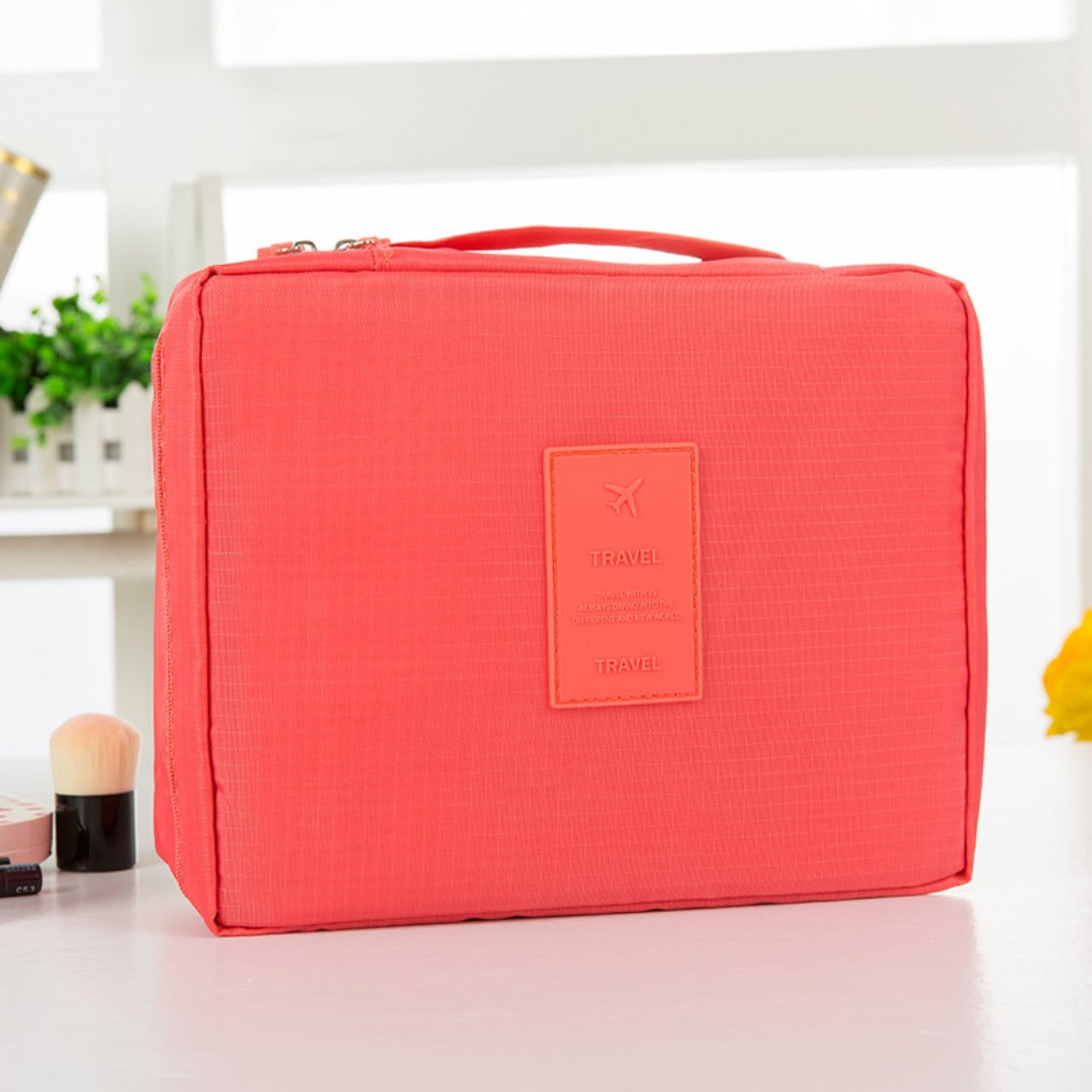 Cosmetic Bags,Cosmetic bag portable, travel storage bag, portable double-layer women&