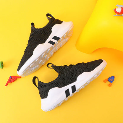 Breathable fly woven children&
